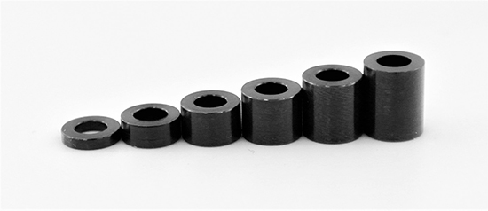 PLX spacer 2mm SS (cylinder)