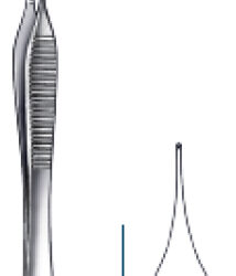 Micro-Adson forceps 1:2 12cm