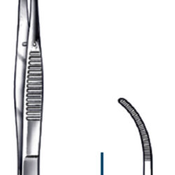 Iris tissue forceps crv 11.5cm