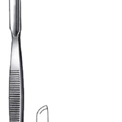 Gouge 13.5cm 12mm tip s/s