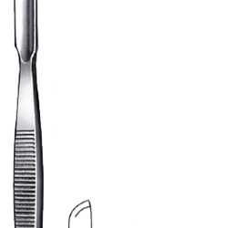 Gouge 13.5cm 14mm tip s/s