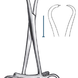 Bone holding forceps 17.5cm