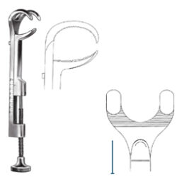 G/L 22cm bone holding clamp