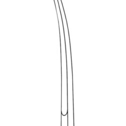 Mayo scissor cvd 17cm TC