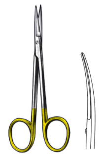 Iris scissor  cvd TC 11.5cm