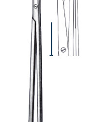 Metzenbaum scissor str 23cm