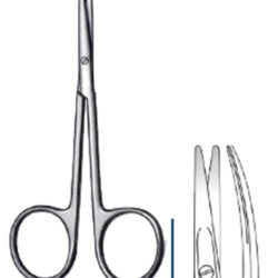 Strabismus scissor 11.5cm cvd