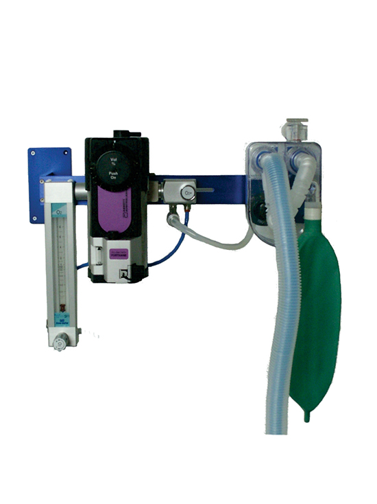 VQ comp w/mount anaesth machin